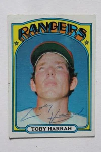 Texas Rangers Toby Harrah signed autographed 1972 Topps baseball ROOKIE card---- - Picture 1 of 1