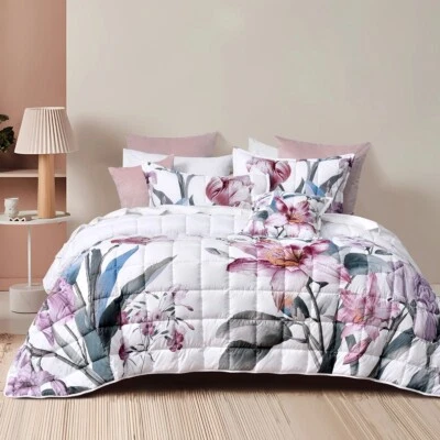 Bianca Carmela Bedspread Set White - Image 1 of 4