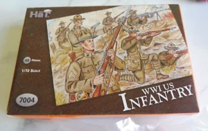Neu komplett 1/72 HaT WWI US Infantry Soldaten #7004 World War 1 WW1 USA Army - Bild 1 von 5
