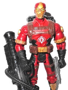 GI JOE vs Cobra 2002 COBRA C.L.A.W.S. V1 garras completo soldado soldado gvc rojo - Imagen 1 de 3