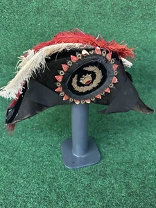 Great Early American Bicorn Hat from Masonic Order Lodge Odd Fellows - Picture 1 of 14