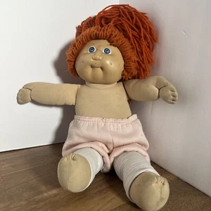 Vintage Cabbage Patch Doll Girl Precious Red Head Blue Eyes Vtg - Picture 1 of 3