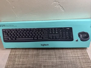 Logitech MK270 Wireless Keyboard and Mouse Combo (920-004536) - Picture 1 of 8