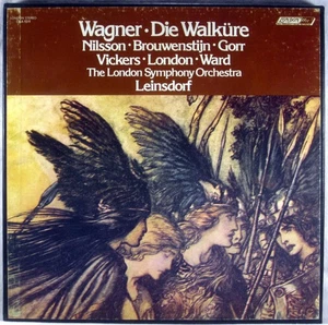 5 LP BOX LONDON ffrr UK Wagner DIE WALKURE Leinsdorf NILSSON VICKERS OSA-1511 NM - Picture 1 of 6