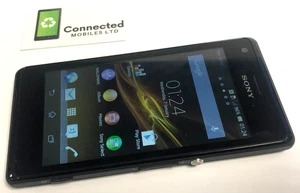 Sony Xperia M (C1905) Smartphone (Unlocked) 4GB NFC 5MP Android 4.4 Mobile Black - Picture 1 of 11