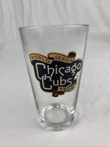Chicago Cubs 1908 World Series Champions Cooperstown Pint Glass - Picture 1 of 8