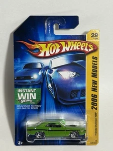 Dodge Challenger Hemi "Verde" 2006 Hot Wheels 1970 nuevos modelos ¡NUEVO! - Imagen 1 de 4