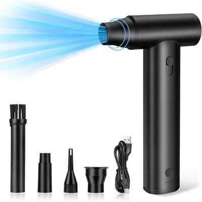 Electric Air Duster 8000mAh 3-Speed Strong Blower 12000PA Multi-purpose - Image 1 of 4