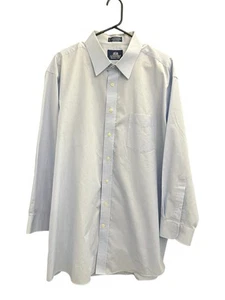 Light Blue Broadcloth Wrinkle Free Dress Shirt - Imagen 1 de 4