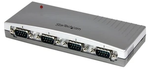 STARTECH - 4 porty USB do RS232 9-drożny adapter szeregowy - Zdjęcie 1 z 1