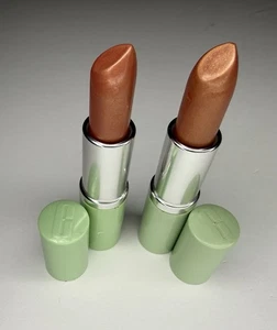 Clinique Different Lipstick THINK BRONZE • Green Tube •LOT OF 2• 4g - Picture 1 of 2