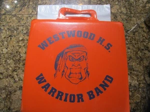 Westwood H.S. Mesa Arizona Warrior Band Vinyl Bleacher Seat Cushion Pad - Picture 1 of 6