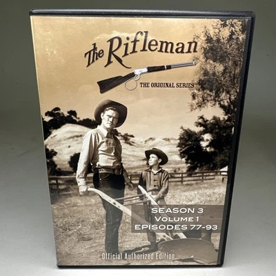 The Rifleman: Season 3, Vol. 1 (DVD, 2016, 3-Disc Set) Episodes 77-93 - Image 1 of 4