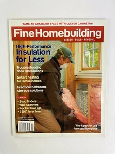 March 2011 Fine Homebuilding Magazine Clever Cabinetry High-Performance Less #B - Picture 1 of 3