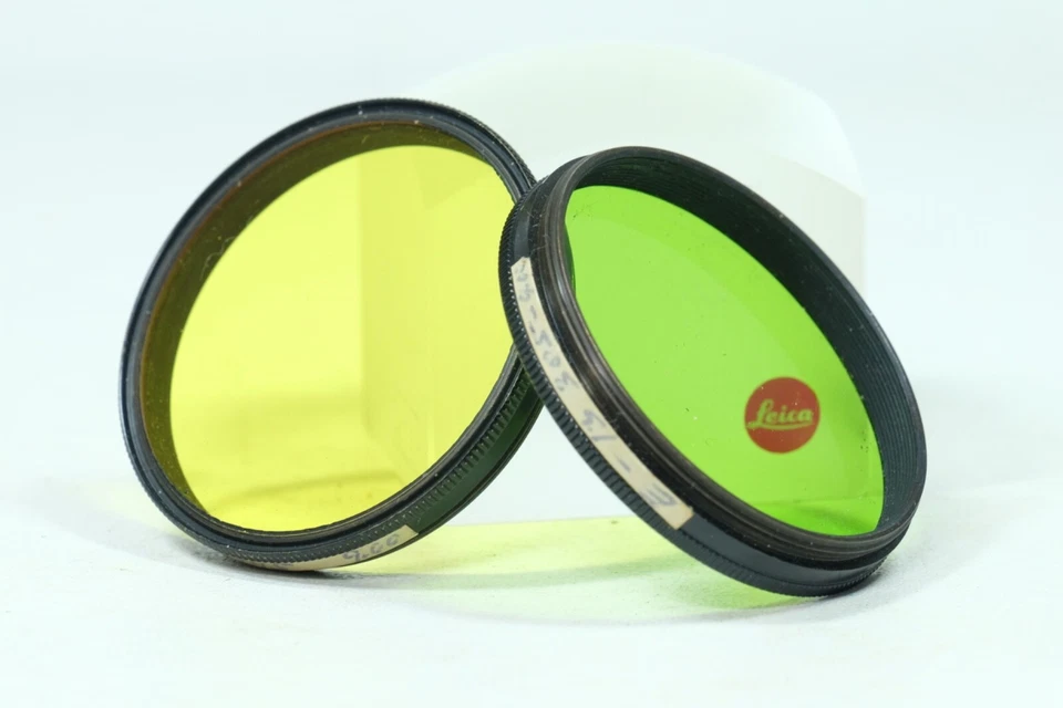 Ernst Leitz Leica Wetzlar Telyt 20cm 200mm 48mm YELLOW and GREEN - Image 1 of 4