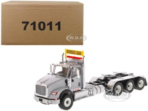 INTERNATIONAL HX620 DAY CAB TRIDEM TRACTOR GREY 1/50 BY DIECAST MASTERS 71011 - Picture 1 of 9
