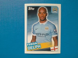 Topps Merlin's Premier League 2016 Sticker n.208 Fabian Delph Manchester City - Imagen 1 de 1
