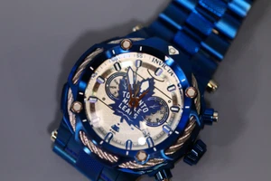Original Invicta Bolt Chronograph Quartz Silver Dial Men's Watch 42195 - Picture 1 of 6