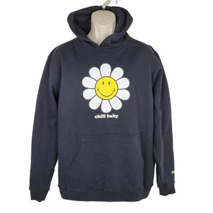 BSR by Samii Ryan Smiley Hoodie Size Medium Face Chill Baby Pullover Hooded - Picture 1 of 13