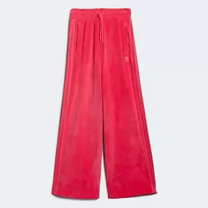 Adidas JEREMY SCOTT VELOUR TRACK PANT Wide Leg firebird Sweat yoga Womens size M - Picture 1 of 9
