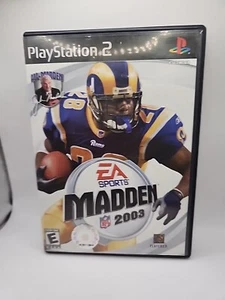 Madden NFL 2003 PlayStation 2 PS2 Complete In Box - Picture 1 of 3