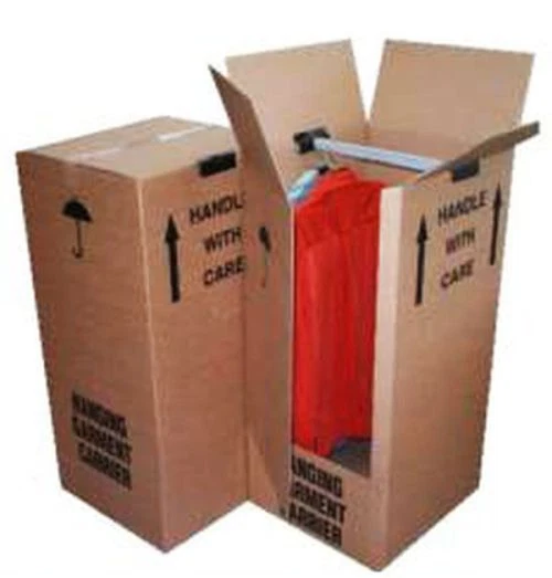 Double Wall Wardrobe Removal Box 20"x19"x49" - Choose Quantity - Image 1 of 1