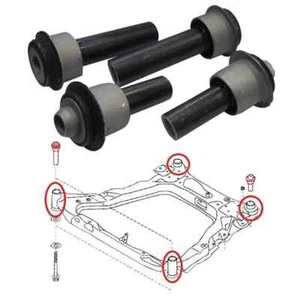 KIT 4 BOCCOLE SILENT BLOCK CULLA PONTE ASSIALE NISSAN X-TRAIL dal 2007 - Foto 1 di 1