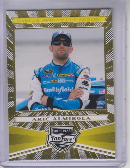 2013 Press Pass Fanfare Racing Card Pick - Image 1 of 1
