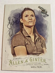 Jen Welter Signed 2016 Topps Allen & Ginter Card # 179 - Picture 1 of 1