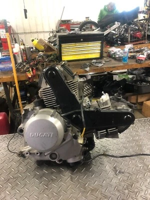 04 Ducati Monster 800 engine motor - Image 1 of 4