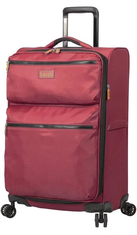 Lucas Designer Luggage Collection-Bolso Lado Suave Ampliable 20’, Ultra Ligero Foto 1 de 4