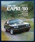 Prospekt brochure 1980 Mercury Capri (USA)