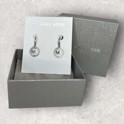 Michael Kors MK Ohrstecker Ohrringe MKJ4795040 Silber Edelstahl Rund NEU - Bild 1 von 2