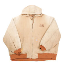 Куртка активная CARHARTT с тепловой подкладкой | 4XL | рабочая одежда холщовый капюшон J131