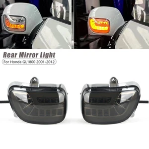 LED Turn Signals DRL Light Rear Mirror Lamp For Honda Goldwing GL1800 2001-2012 - Picture 1 of 14