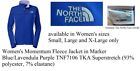 The North Face Women's Momentum Fleece Jacket in Marker Blue/Lavendula Purple