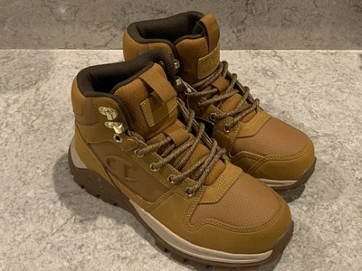 Botas de Senderismo Niños/Jóvenes Talla 5 Champion Expo Rogue Cuero Trigo/Goma Nuevas con Etiquetas Foto 1 de 4