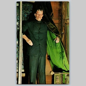 Postcard Boris Karloff as Frankenstein Wax Museum Hollywood - Picture 1 of 3