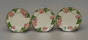 VTG Franciscan DESERT ROSE 7 7/8" Salad Plates Johnson Bros England (Lot of 3) - Picture 1 of 7