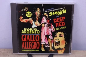 Dario Argento Giallo Allegro Goblin Soundtracks CD for Suspiria and Deep Red - Foto 1 di 11