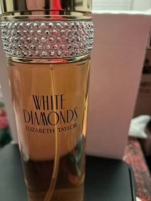 White Diamonds Perfume By Elizabeth Taylor for Women EDT 3.3oz No Box NEW - Image 1 of 2