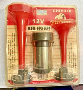 Dual 12V Air Horn System. TRUCK CAR BOAT RV. Pitbull CHIH310. Easy Install. NEW. - Picture 1 of 9