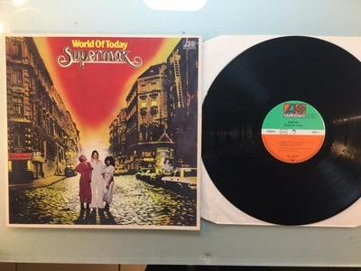 SUPERMAX - WORLD OF TODAY / DISCO FUNK VINYL LP 1977 / ATL 50423 U /LOVEMACHINE - Bild 1 von 4