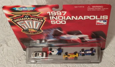 Galoob Toys Micro Machines 1997 Indianapolis 500 Car Collection Toys tblbr1 - Image 1 of 4
