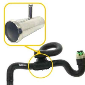 T-piece 9129576 compatible with Opel. Stainless Steel - Picture 1 of 1