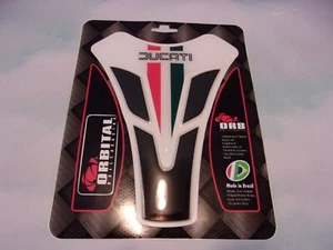 ORBITAL TANK PROTECTOR GEL PAD - DUCATI - WHITE/RED/GREEN/BLACK - 5.6" x 7.2" - Bild 1 von 1