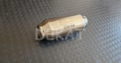 MINI SILENZIATORE AUTO UNIVERSALE ACCIAIO INOX DIAMETRO Ø 70 MM LUNGHEZZA 250 MM - Immagine 1 di 4