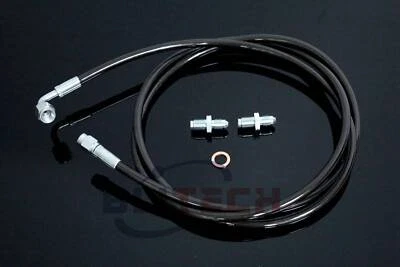 Fit 90-05 Mazda Miata Stainless Steel Clutch Line Master to Slave Cylinder Line - Image 1 of 4