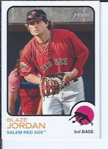 Blaze Jordan 2022 Topps Heritage Minors SP - Picture 1 of 1