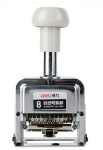 8 position automatic numbering machine Chapter Marking Machine Digital Stamp - Picture 1 of 5